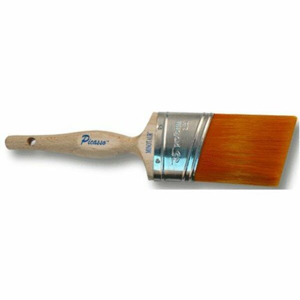 Proform 2 in. Picasso Minotaur Bulb Handle Angled Oval Paint Brush PIC21-2.0